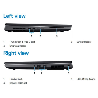 Dell Precision 7530 Workstation Intel® Core™ i7-8850H | 6GB NVIDIA® Quadro® P3200