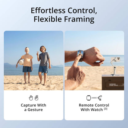 DJI Osmo Mobile 7 is a portable 3-axis gimbal stabilizer for iPhone and Android