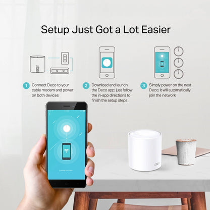 TP-Link Deco X20 AX1800 Mesh Wi-Fi 6 System | Whole Home Coverage