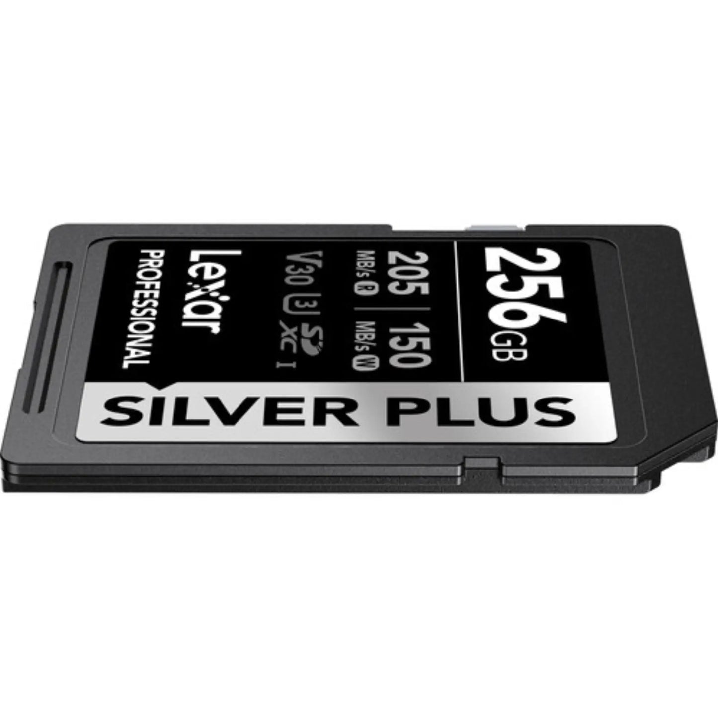 Lexar 256GB Professional SILVER PLUS UHS-I SDXC Memory Card – 205MB/s Read Speed
