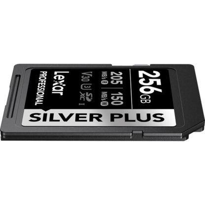 Lexar 256GB Professional SILVER PLUS UHS-I SDXC Memory Card – 205MB/s Read Speed