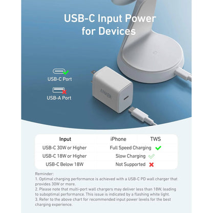 Anker MagGo Wireless Charger (2-in-1, Dock Stand)
