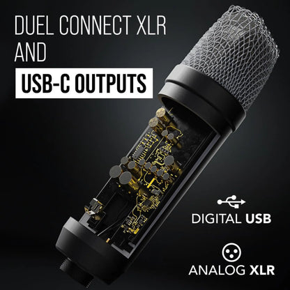 RØDE NT1 5th Gen Studio Condenser Microphone USB & XLR Black