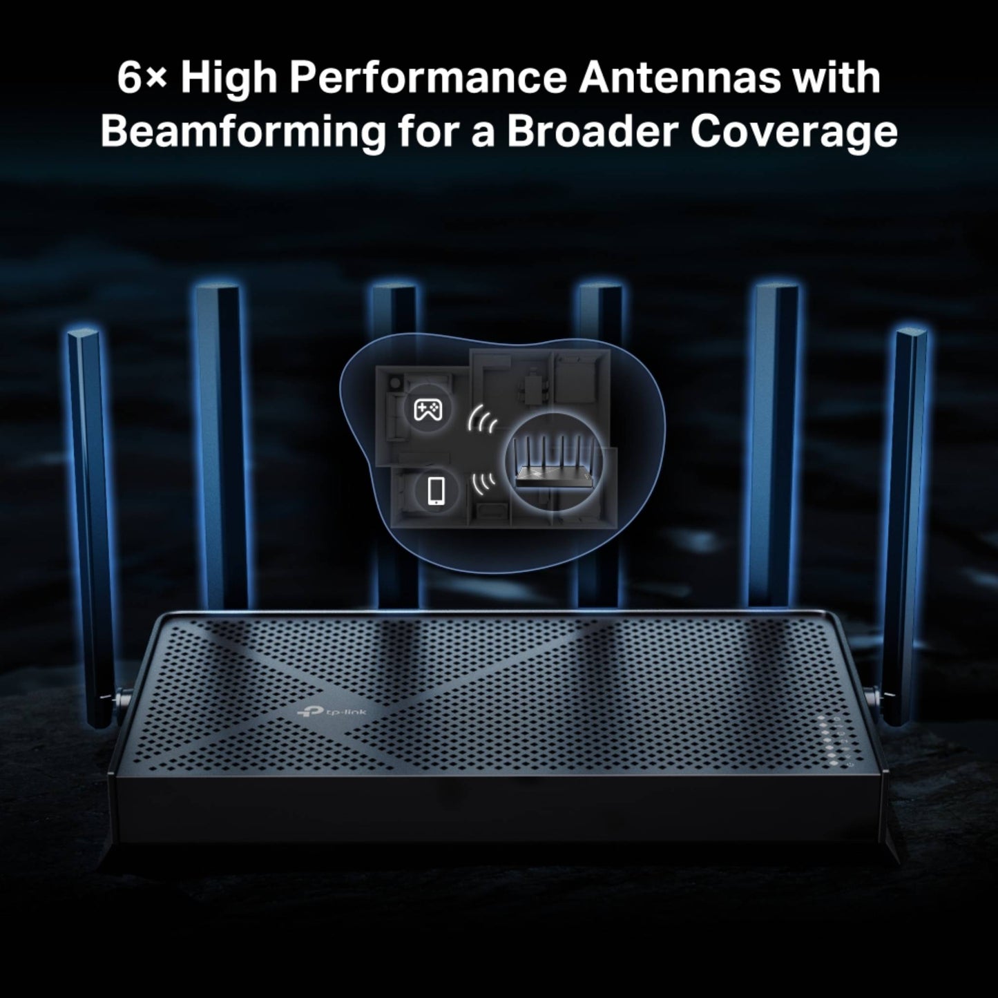 TP-Link Archer BE400 BE6500 Wi-Fi 7 Router | 6.5 Gbps