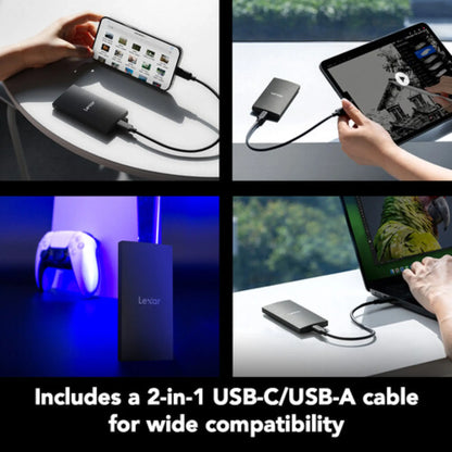 Lexar SL300 Portable SSD – 1050MB/s High-Speed External Storage