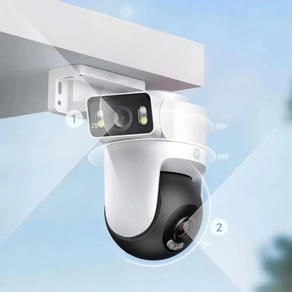 Xiaomi Outdoor Dual Lens Camera CW500 WiFi 6 | Full Color Night Vision IP66 Security Camera