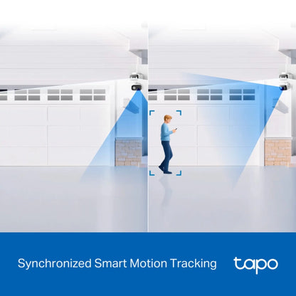 TP-Link Tapo C246D Dual Lens 2K Security Camera | Indoor/Outdoor Smart WiFi CCTV