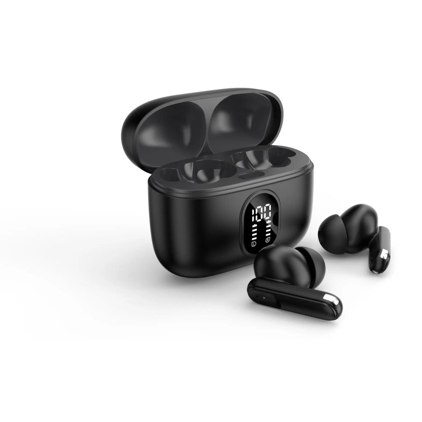 Hezire HBudz Aura Wireless Earbuds | Hybrid ANC + ENC, Bluetooth 5.3 | HEZ-TWS-550