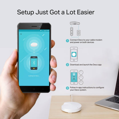 TP-Link Deco M5 AC1300 Whole Home Mesh Wi-Fi System | Seamless Coverage