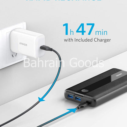 Anker PowerCore III Elite 19200 60W Power Bank Black Bahrain Goods AN.A1284H11.BK