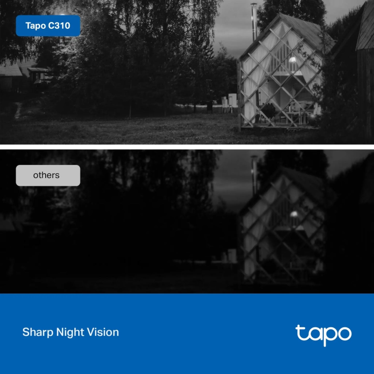 TP-Link Tapo C310 Outdoor Security WiFi Camera 3MP | Night Vision, Motion Alerts