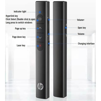 HP SS10 Wireless Presentation Presenter Pen Red Laser Pointer