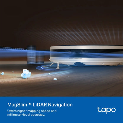 TP-Link Tapo RV20 Max Plus Robot Vacuum & Mop | 5300Pa LiDAR Auto-Empty Dock