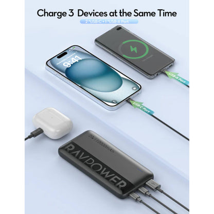 RAVPower RP-PB1228 PD Pioneer 10000mAh 20W Power Bank Black
