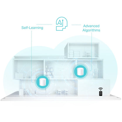 TP-Link Deco X50 AX3000 Mesh WiFi 6 Router | Whole Home Coverage | 3-PACK