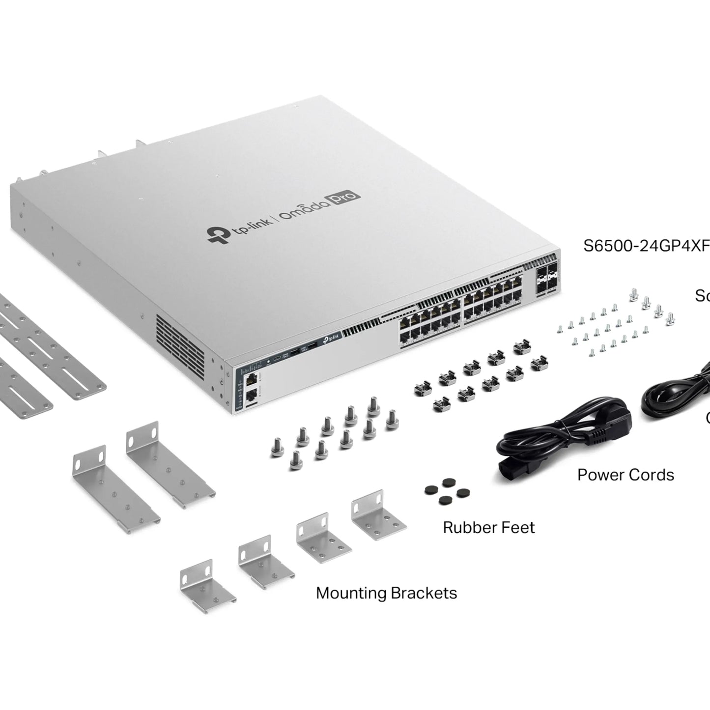 TP-Link Omada Pro S6500-24GP4XF L3 PoE+ Switch