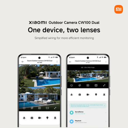 Xiaomi Outdoor Camera CW100 Dual WiFi 6 | IP66 AI Security Camera