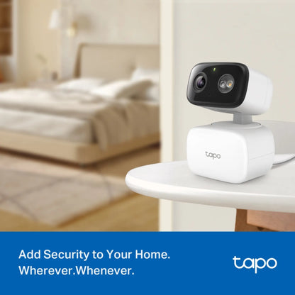 TP-Link Tapo C206 1080p Smart WiFi Security Camera | Pan Tilt AI Detection | Indoor Outdoor CCTV