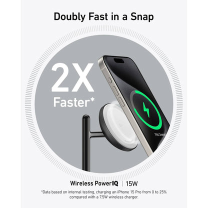 Anker MagGo 3-in-1 Wireless Charging Station | Fast Magnetic Charger