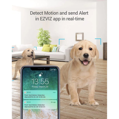 EZVIZ C6N 3MP 2K WiFi Indoor Security Camera with Smart Tracking