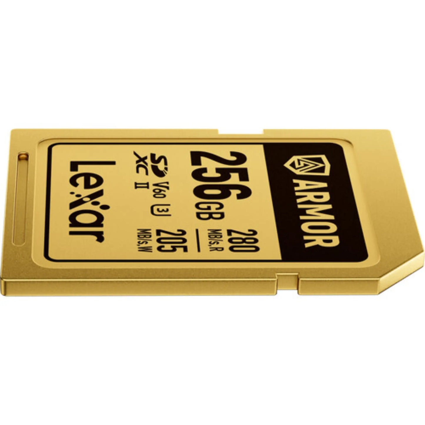 Lexar ARMOR GOLD 256GB UHS-II V60 SDXC Memory Card – 280MB/s 4K SD Card