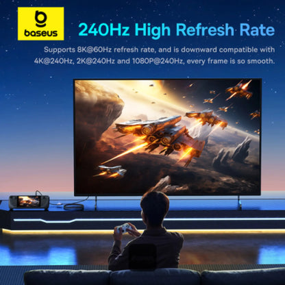 Baseus Type-C to DP 8K 60Hz 100W PD Adapter 1.5M