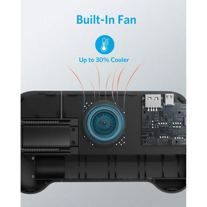 Anker PowerCore Play 6K Mobile Game Controller 6700mAh Power Bank with Cooling Fan