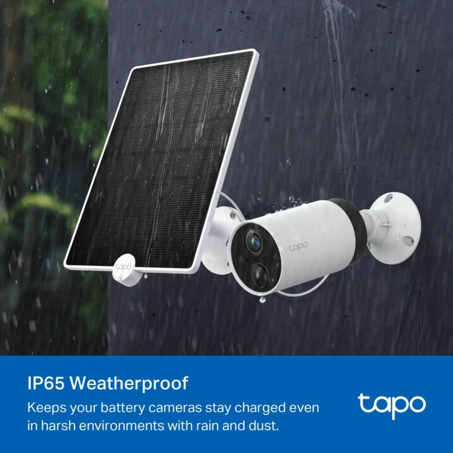 TP-Link Tapo A200 Solar Panel 4.5W | Outdoor IP65 Solar Charger for Tapo Cameras