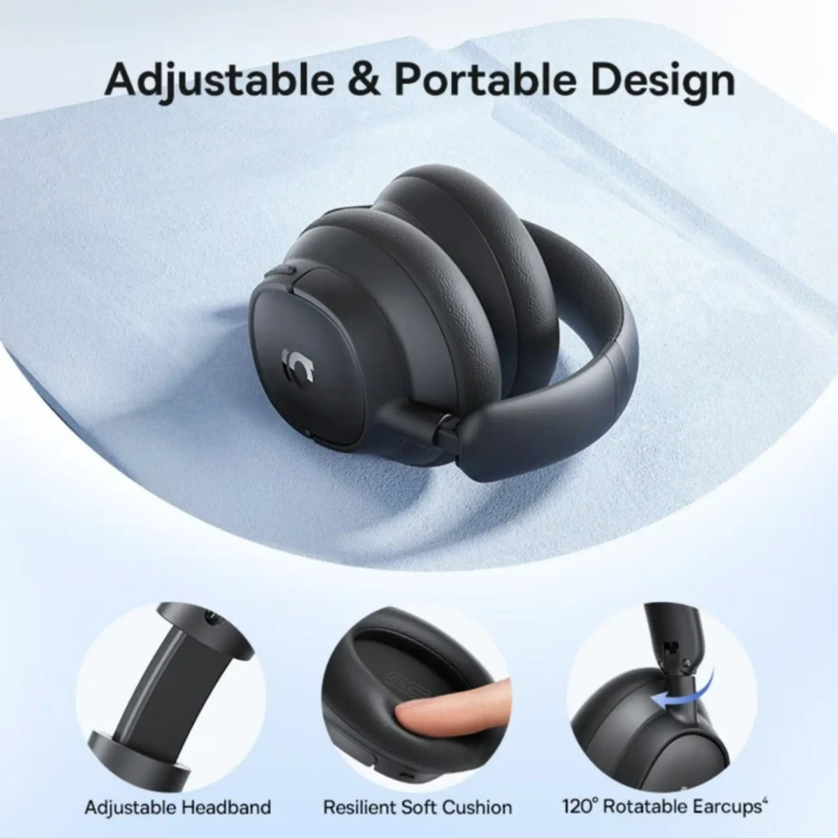 Baseus Bass BH1 NC ANC Wireless Headphones