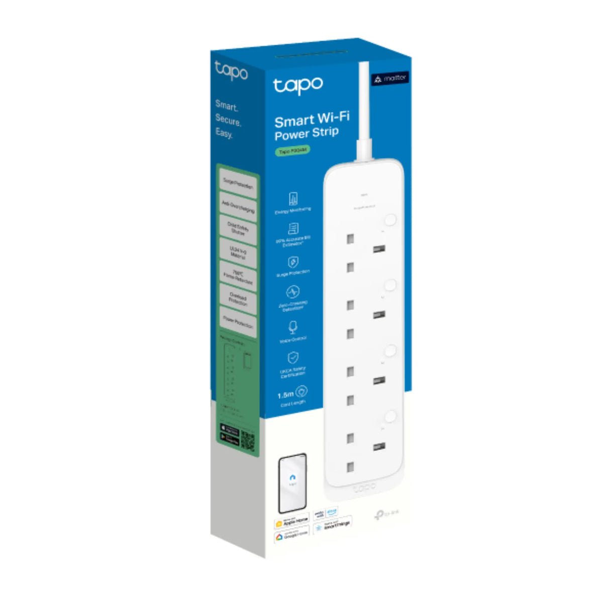 TP-Link Tapo P304M Smart Wi-Fi Power Strip Matter