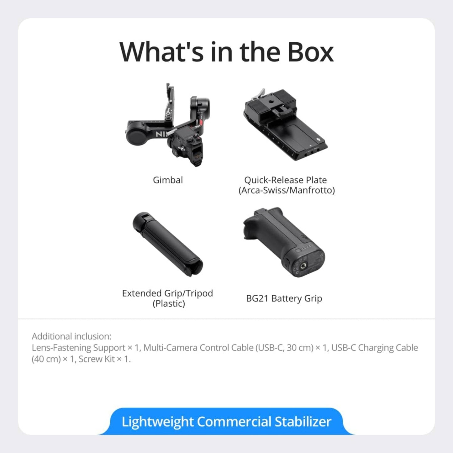DJI RS 4 3-Axis Gimbal Stabilizer for DSLR