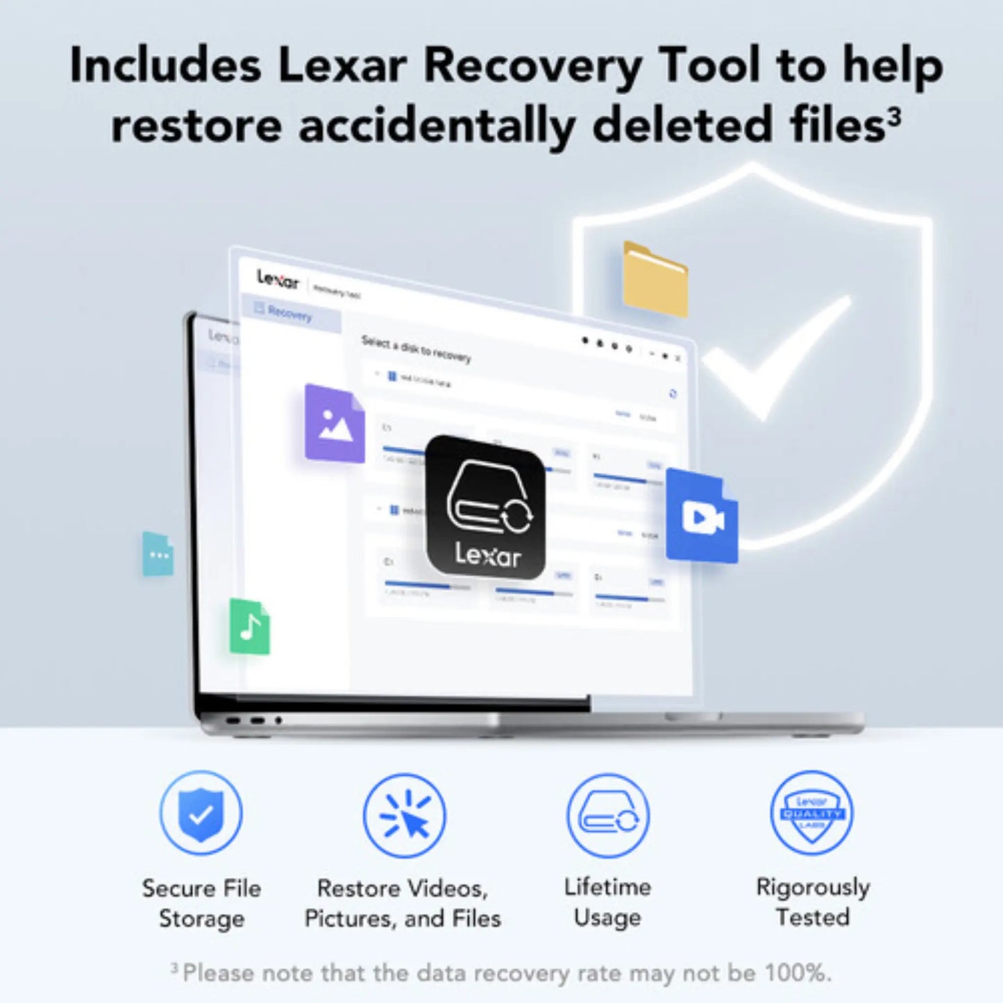 Lexar SL300 Portable SSD – 1050MB/s High-Speed External Storage