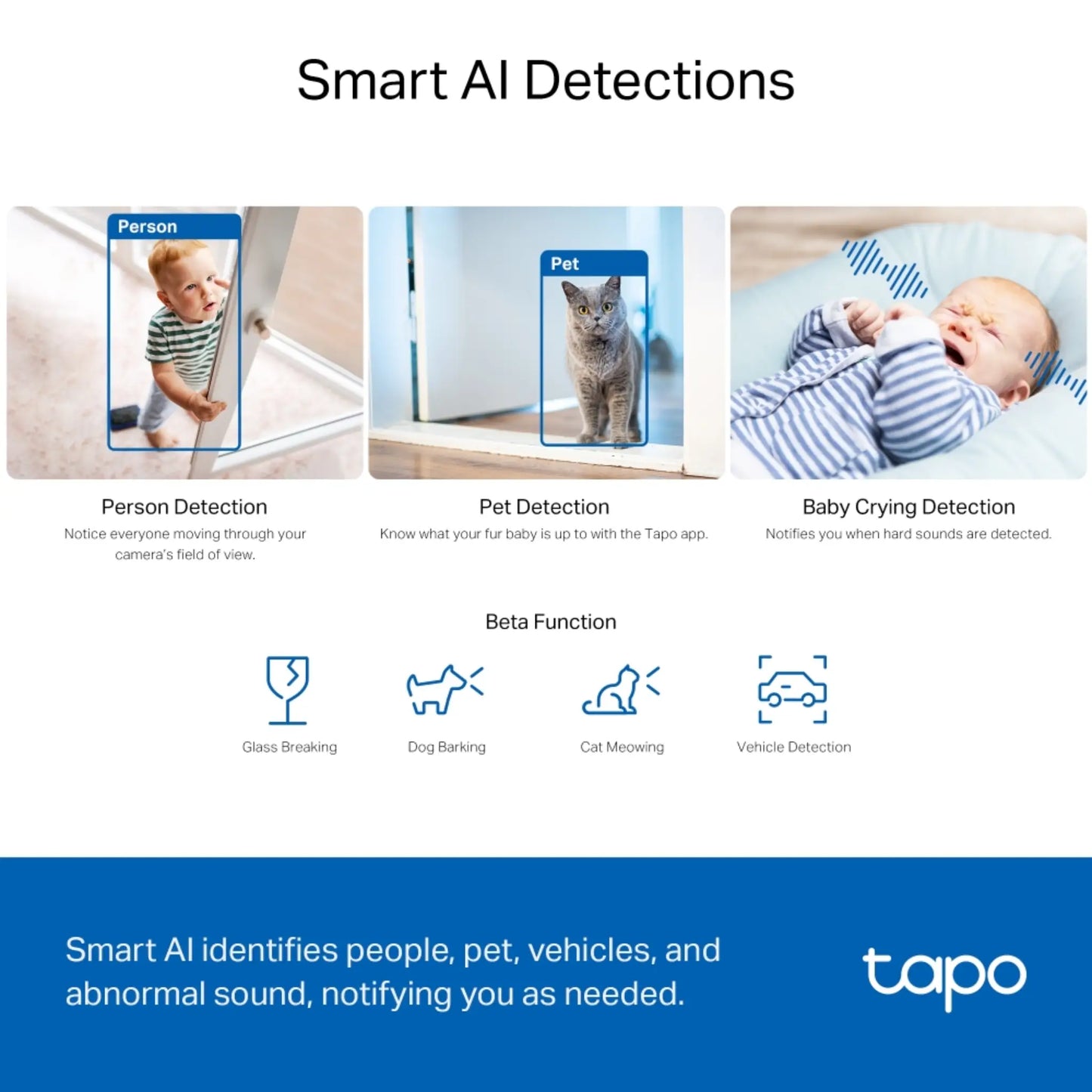 TP-Link Tapo C230 3K 5MP Pan Tilt WiFi Security Camera | AI Detection & Night Vision