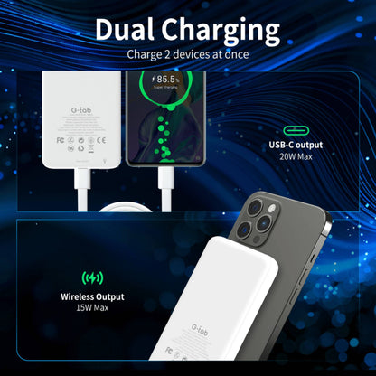 G-Tab MINI50 - 5000 mAh Magnetic Powerbank - Compatible with Magsafe