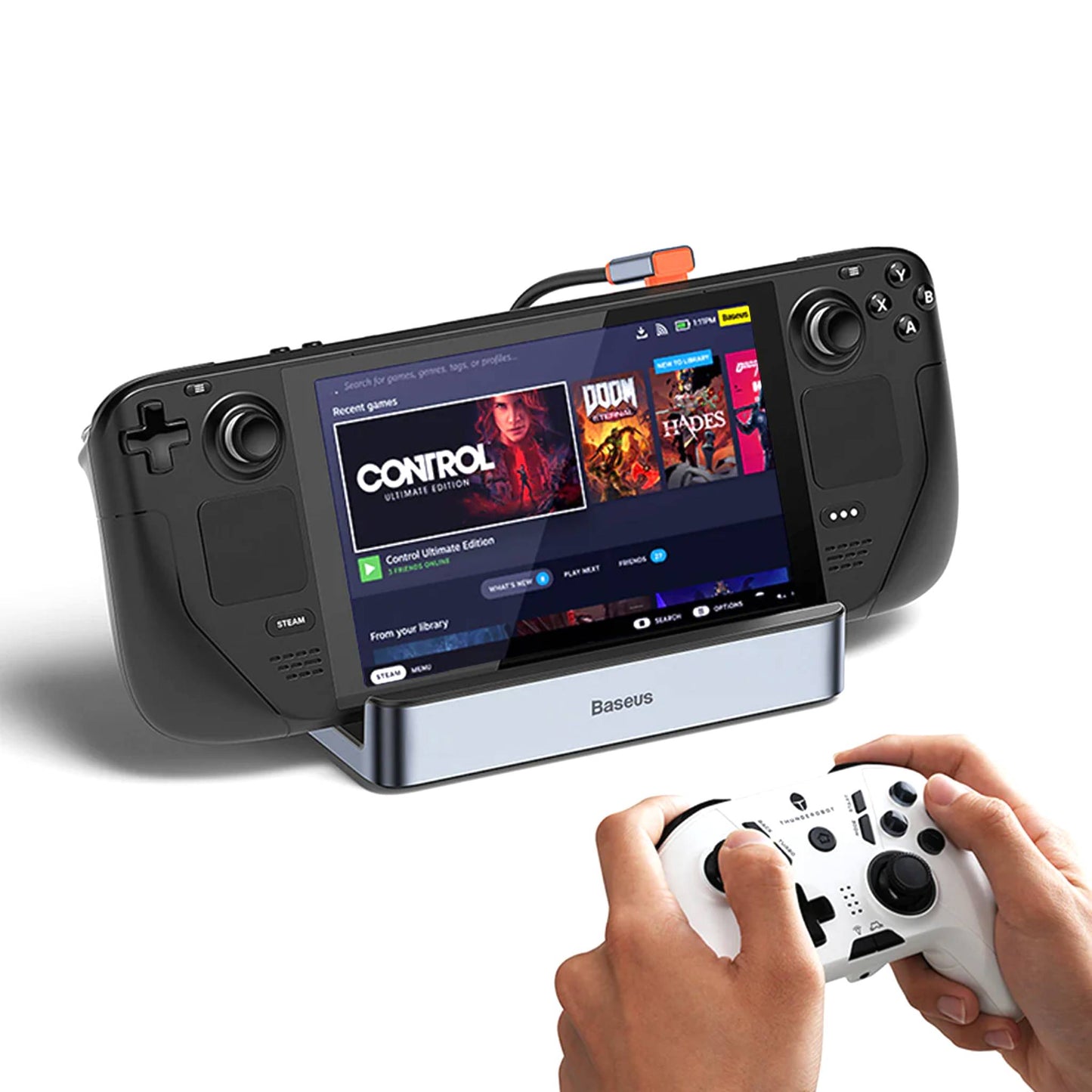 Baseus GamerX 6 Ports USB-C Steam Deck Docking Station