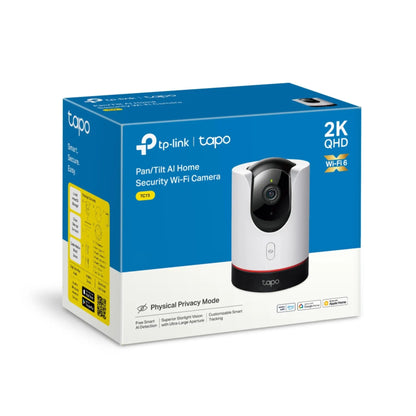 TP-Link Tapo C225 2K QHD Pan/Tilt AI Security Camera | Smart WiFi Home Camera with Night Vision & HomeKit