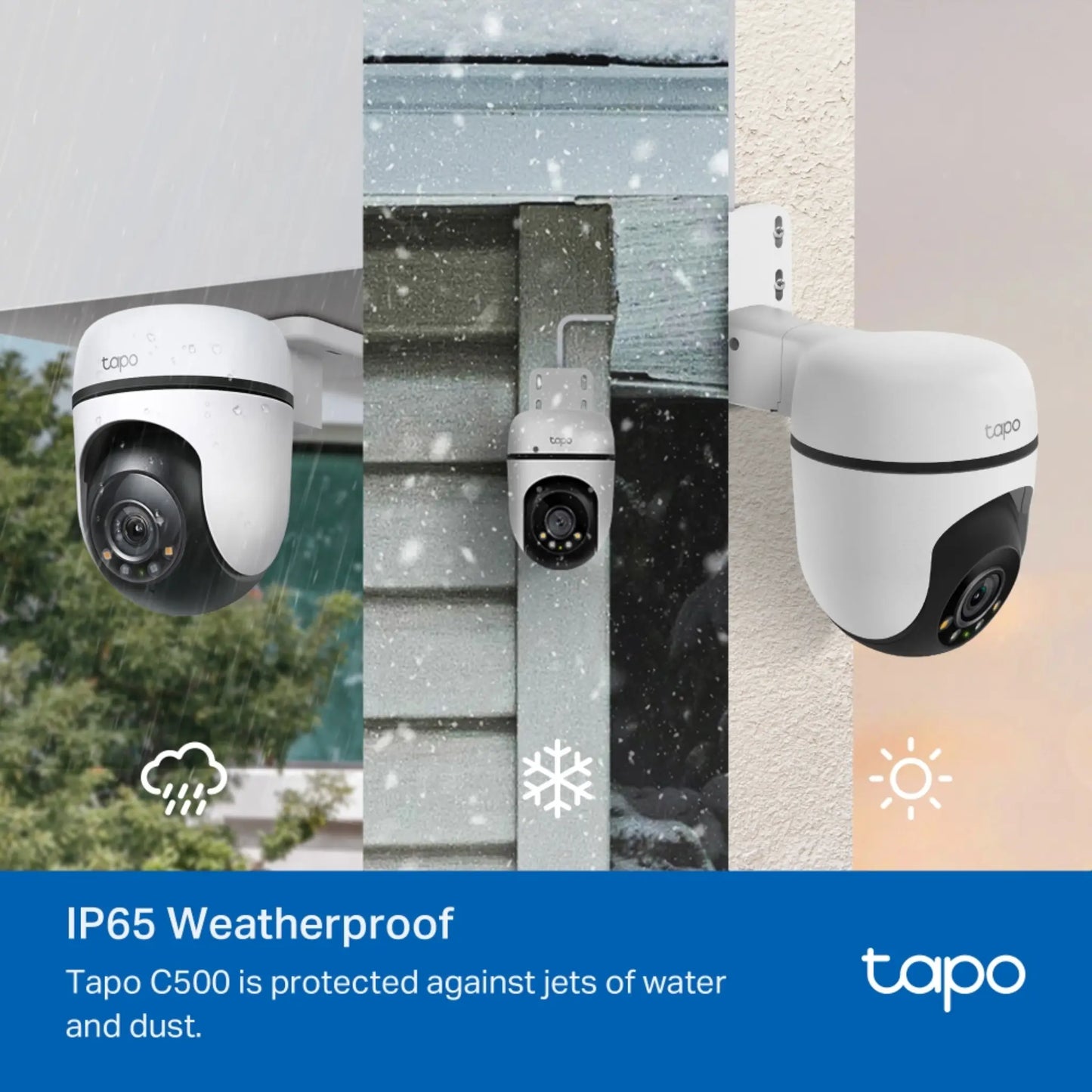 TP-Link Tapo C500 Outdoor Pan Tilt Security WiFi Camera 1080P