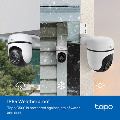 TP-Link Tapo C500 Outdoor Pan Tilt Security WiFi Camera 1080P