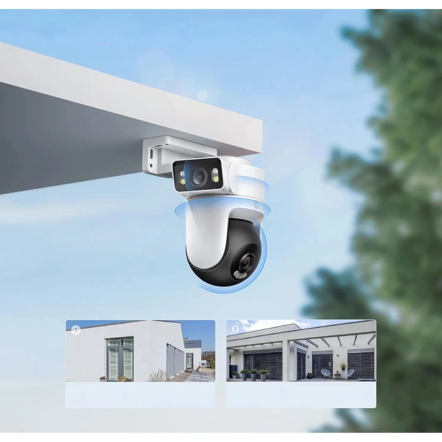 Xiaomi Outdoor Dual Lens Camera CW500 WiFi 6 | Full Color Night Vision IP66 Security Camera