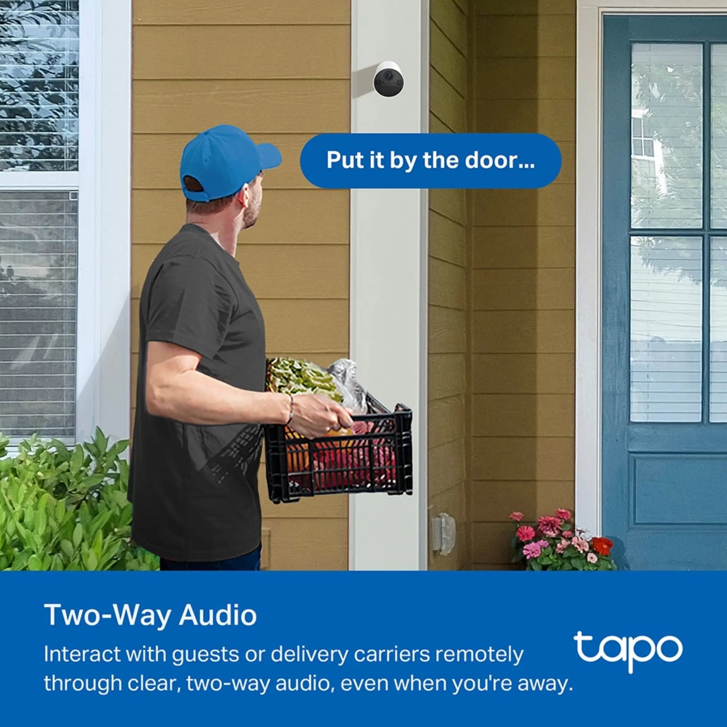 TP-Link Tapo C410 Wire-Free Security Camera 2K 3MP | Outdoor Indoor IP65