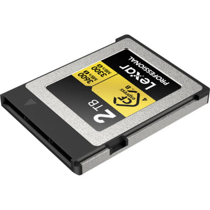Lexar 2TB Professional GOLD CFexpress 4.0 Type B Card – 3600MB/s 8K Video