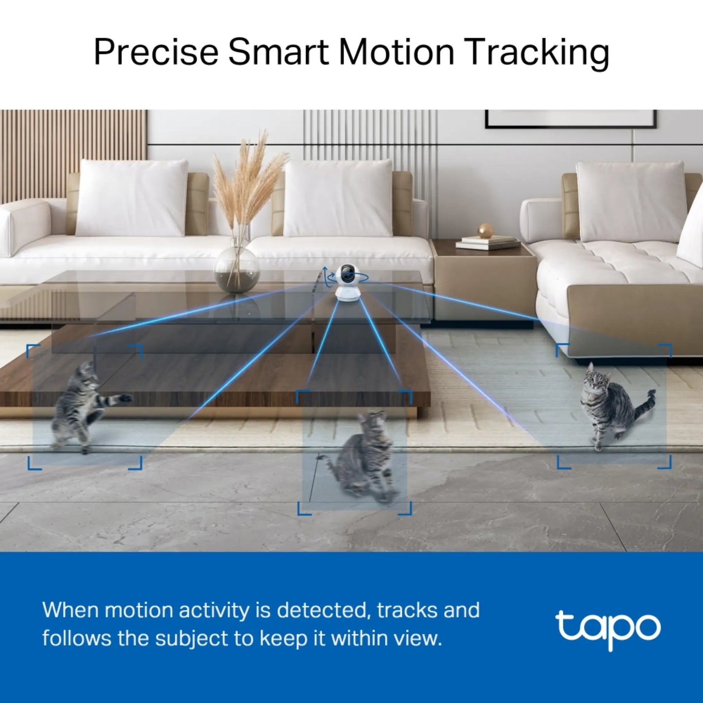 TP-Link Tapo C230 3K 5MP Pan Tilt WiFi Security Camera | AI Detection & Night Vision