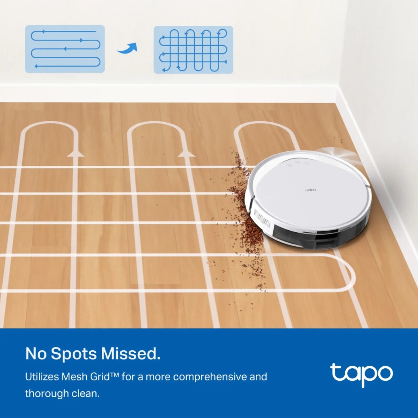 TP-Link Tapo RV20 Max Robot Vacuum & Mop | 5300Pa LiDAR Smart Cleaner