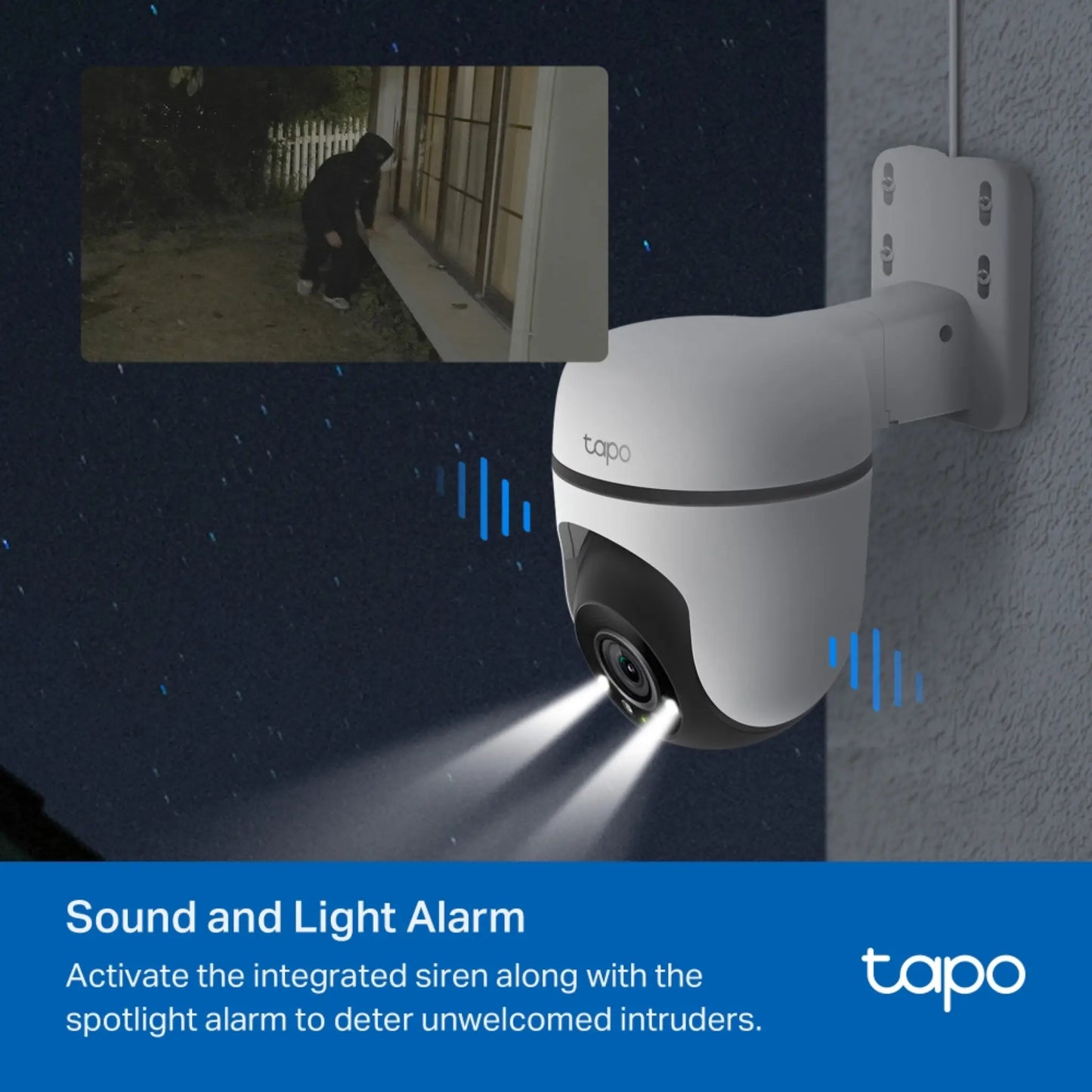 TP-Link Tapo C500 Outdoor Pan Tilt Security WiFi Camera 1080P