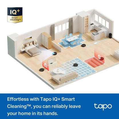 TP-Link Tapo RV30 Max Robot Vacuum & Mop | 5300Pa LiDAR Smart Cleaner