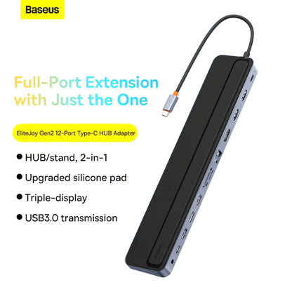 Baseus Elitejoy Gen-2 12-Port Type-C HUB Adapter
