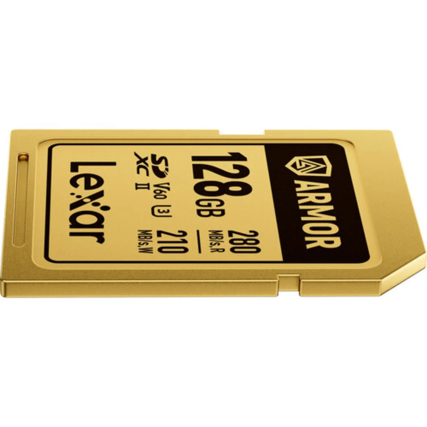 Lexar 128GB ARMOR GOLD UHS-II SDXC Memory Card V60 280MB/s