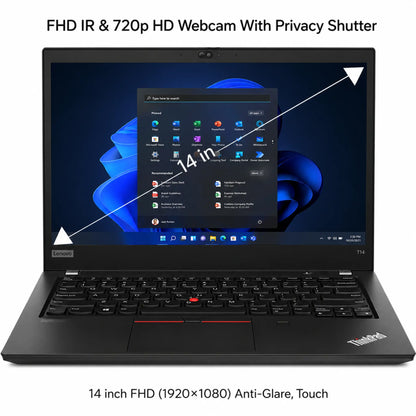 Lenovo ThinkPad T14s Gen 2 | 11th Gen Intel® Core™ i7-1185G7 | 32GB DDR4 RAM, and a fast 256GB NVMe SSD