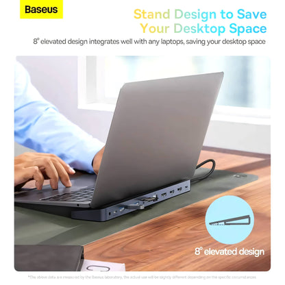 Baseus Elitejoy Gen-2 12-Port Type-C HUB Adapter