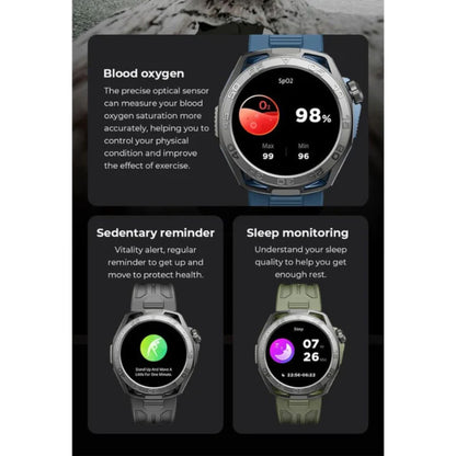 TELUX VITAL Smart Calling Watch with 1.43” AMOLED Display | AI Voice Assistant